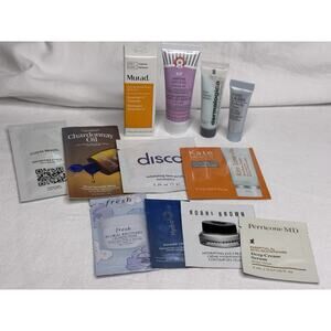 12 Pc Premium Beauty Lot Facial Skincare Sample Size Cosmetic